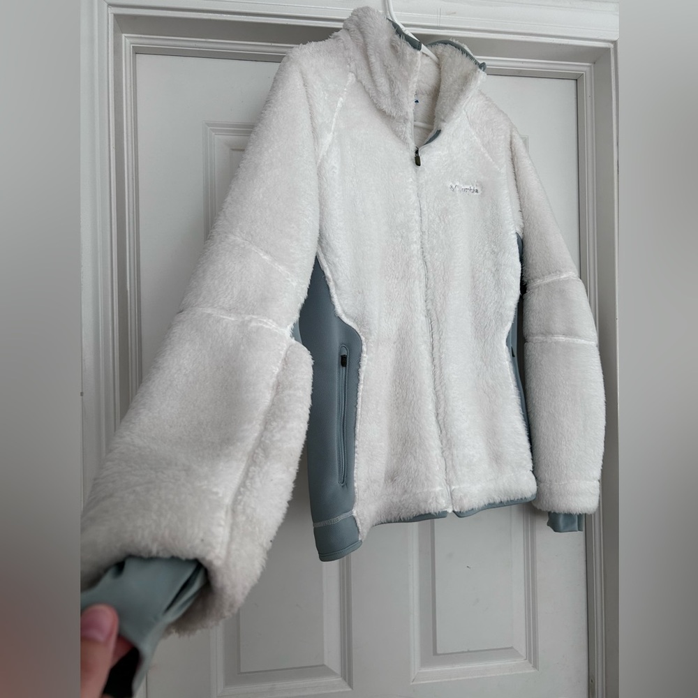Soft White Colombia Full-Zip